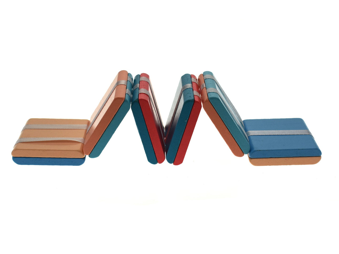 Jacobs Ladder Wooden folded