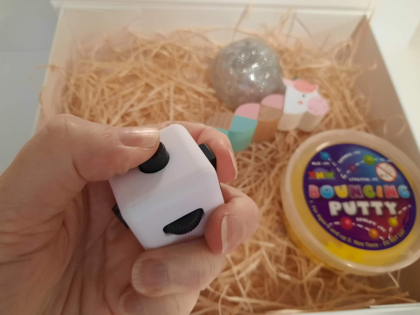 White Fidget Cube