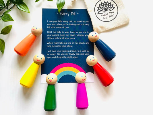 Worry Dolls small new