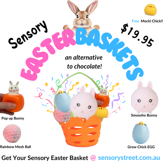 Sensory Easter Carrot Basket