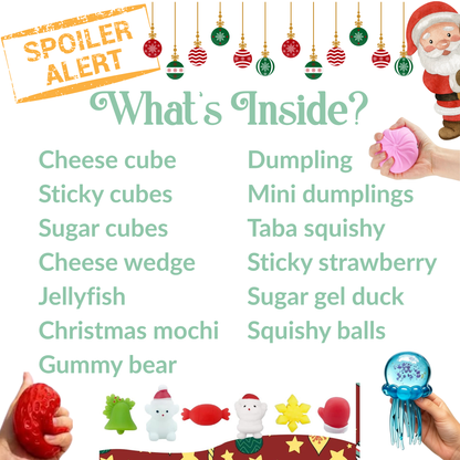 2026 Squishy Dumpling Advent calendar list