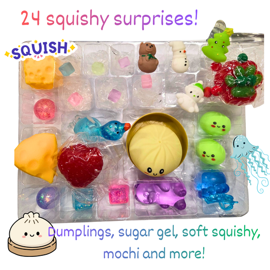 2026 Squishy Dumpling Advent calendar contents