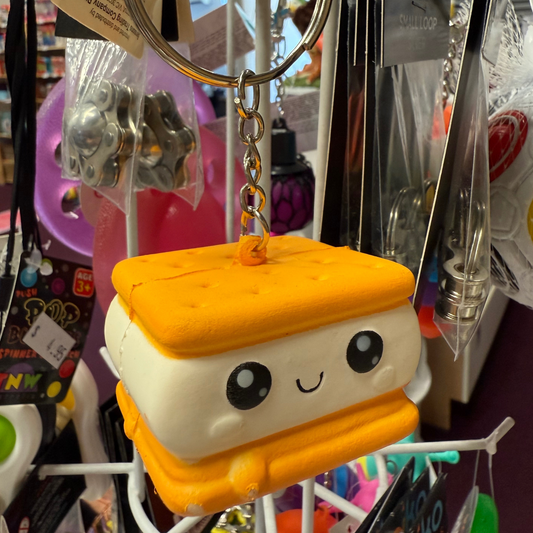 Squishy Food Keyring