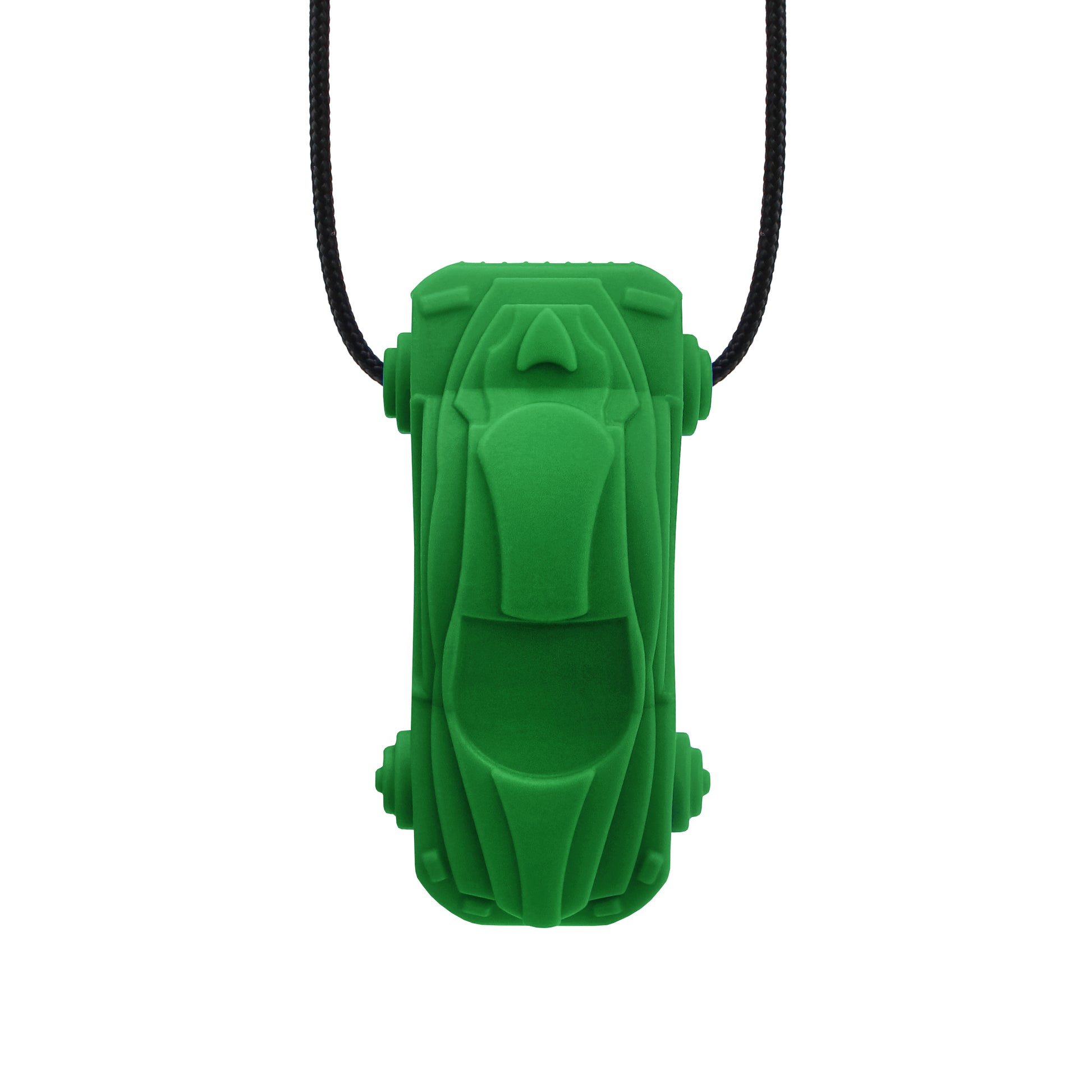 ARK Race-car chew necklace Forest Green