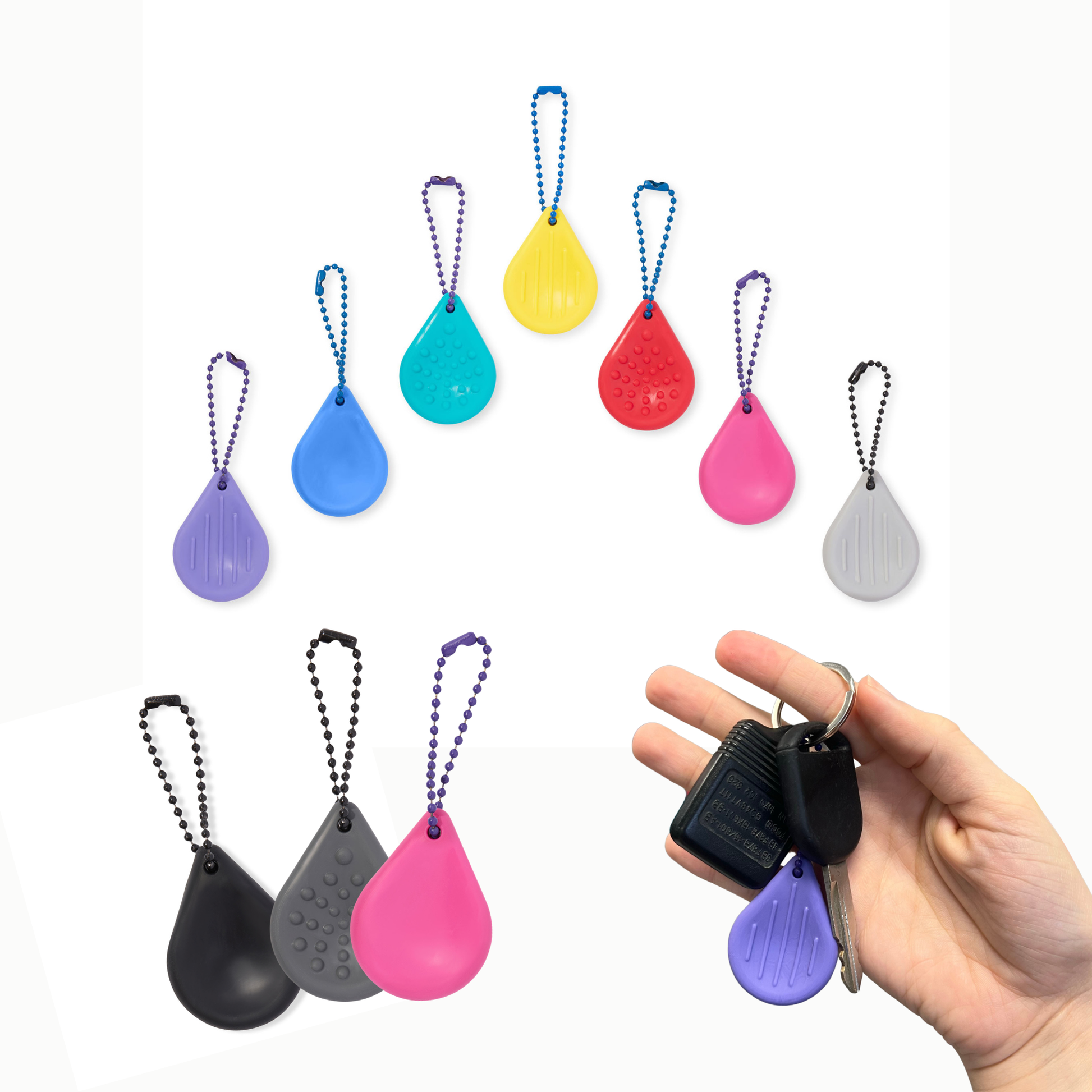 ARK Sensastones keyring fidget all colours