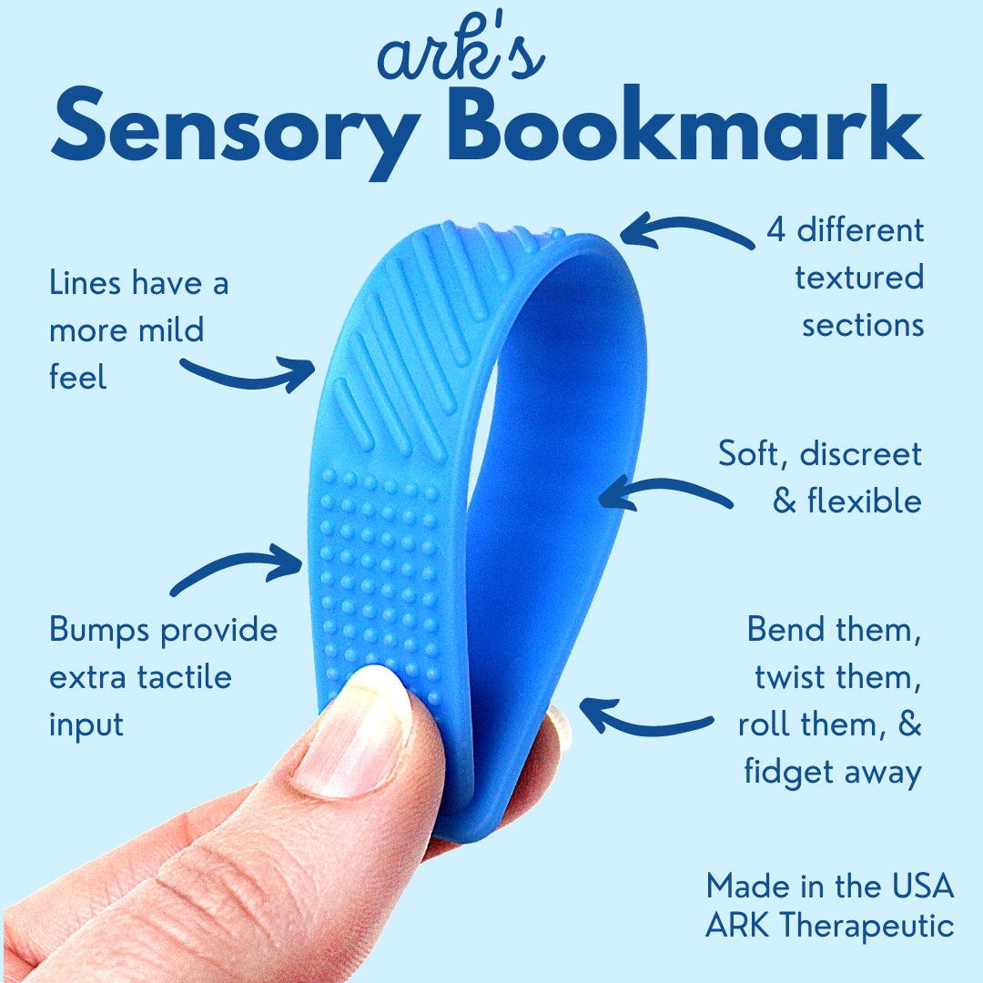 ARK Sensory Bookmark Fidget features