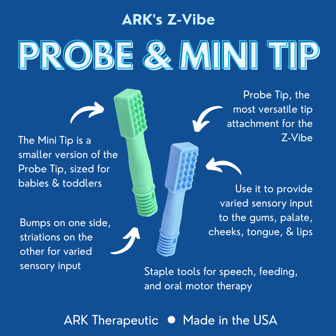 ARK's Probe Tip for Z-Vibe Oral Motor Tool | Provides Sensory Input ...
