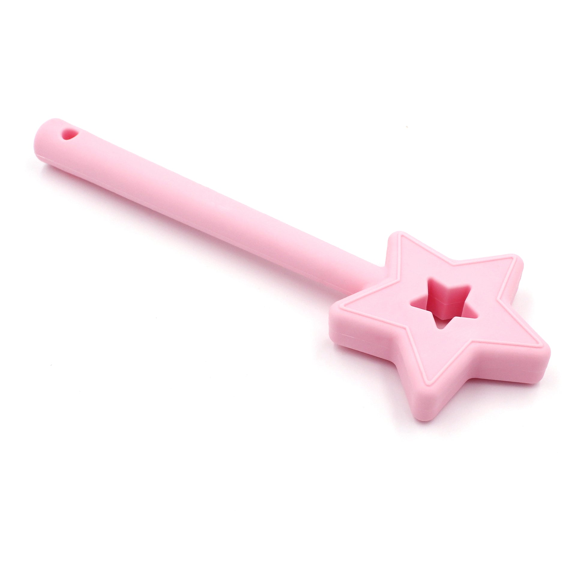 ARK Sensory Chew Star wand Light Pink