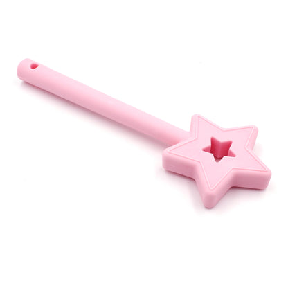 ARK Sensory Chew Star wand Light Pink