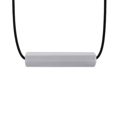 ARK Krypto bite tube necklace Light grey