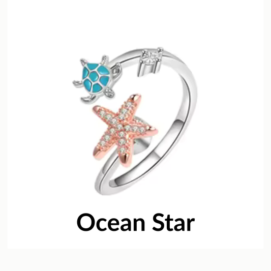 Adjustable Fidget Rings - 7 Styles to choose from