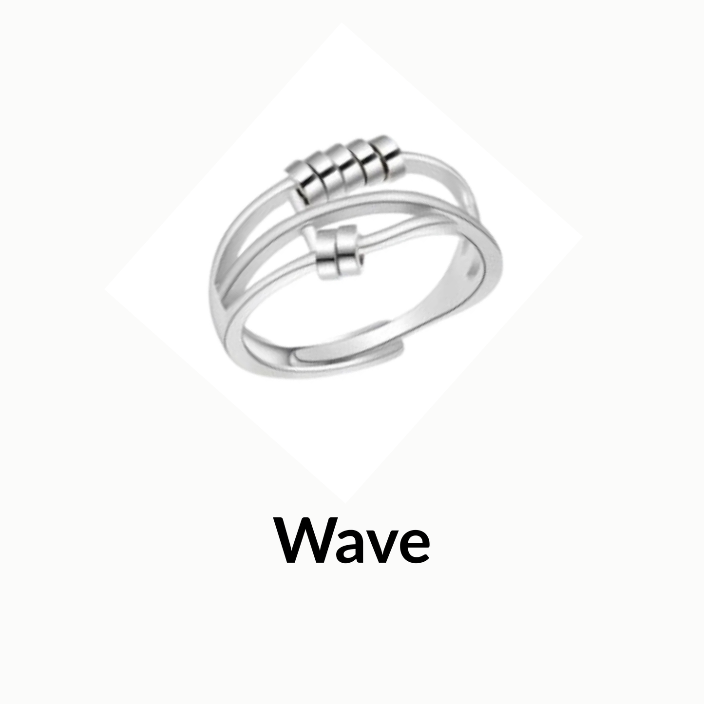 Adjustable Fidget Rings - 7 Styles to choose from