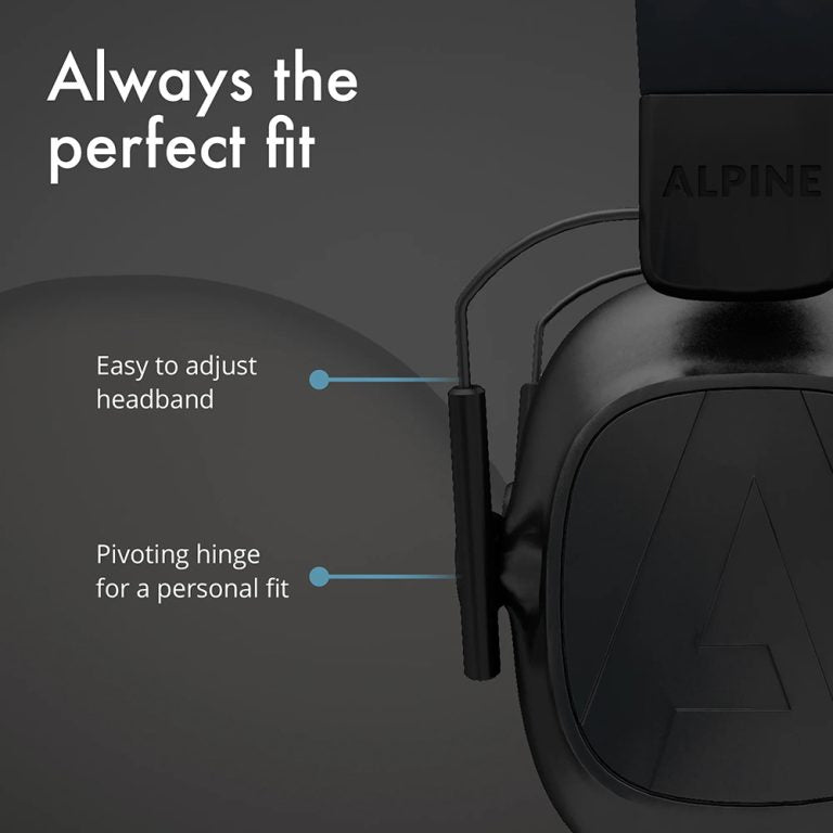 Alpine Defender Ear Protection for Adults and Teens features