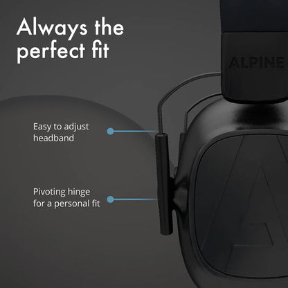 Alpine Defender Ear Protection for Adults and Teens features