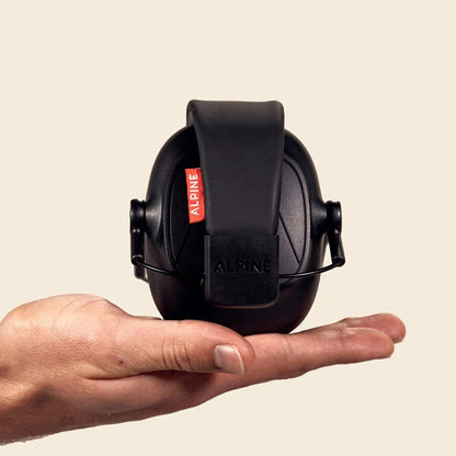 Alpine Defender Ear Protection for Adults and Teens on hand