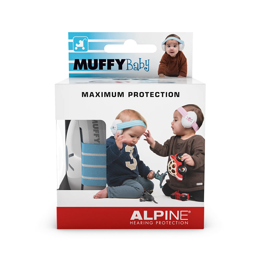 Alpine Muffy Baby Ear Protectors Lightweight Safe Sensory Street