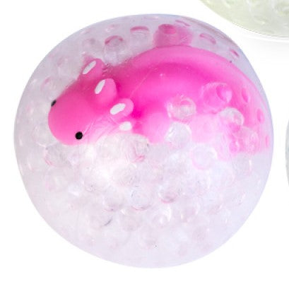 Axolotl Squishy Ball pink