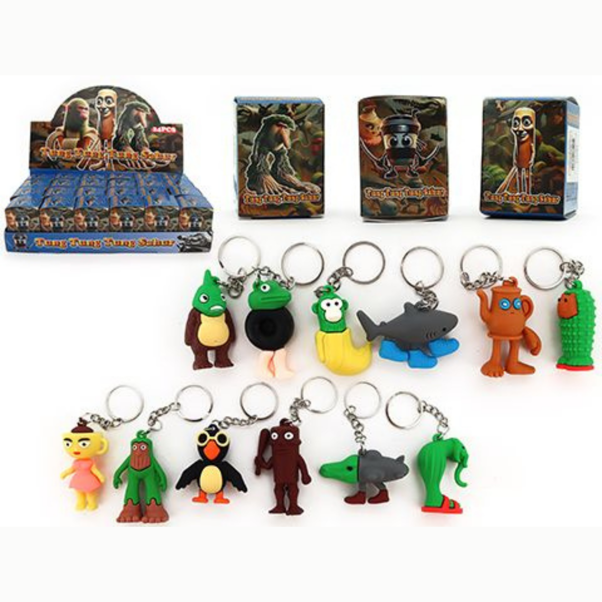 Italian Brainrot Buddies Keychain