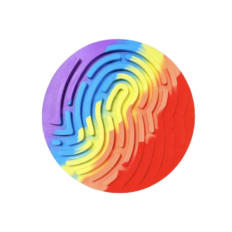 Sensory Activity Board Kit rainbow round