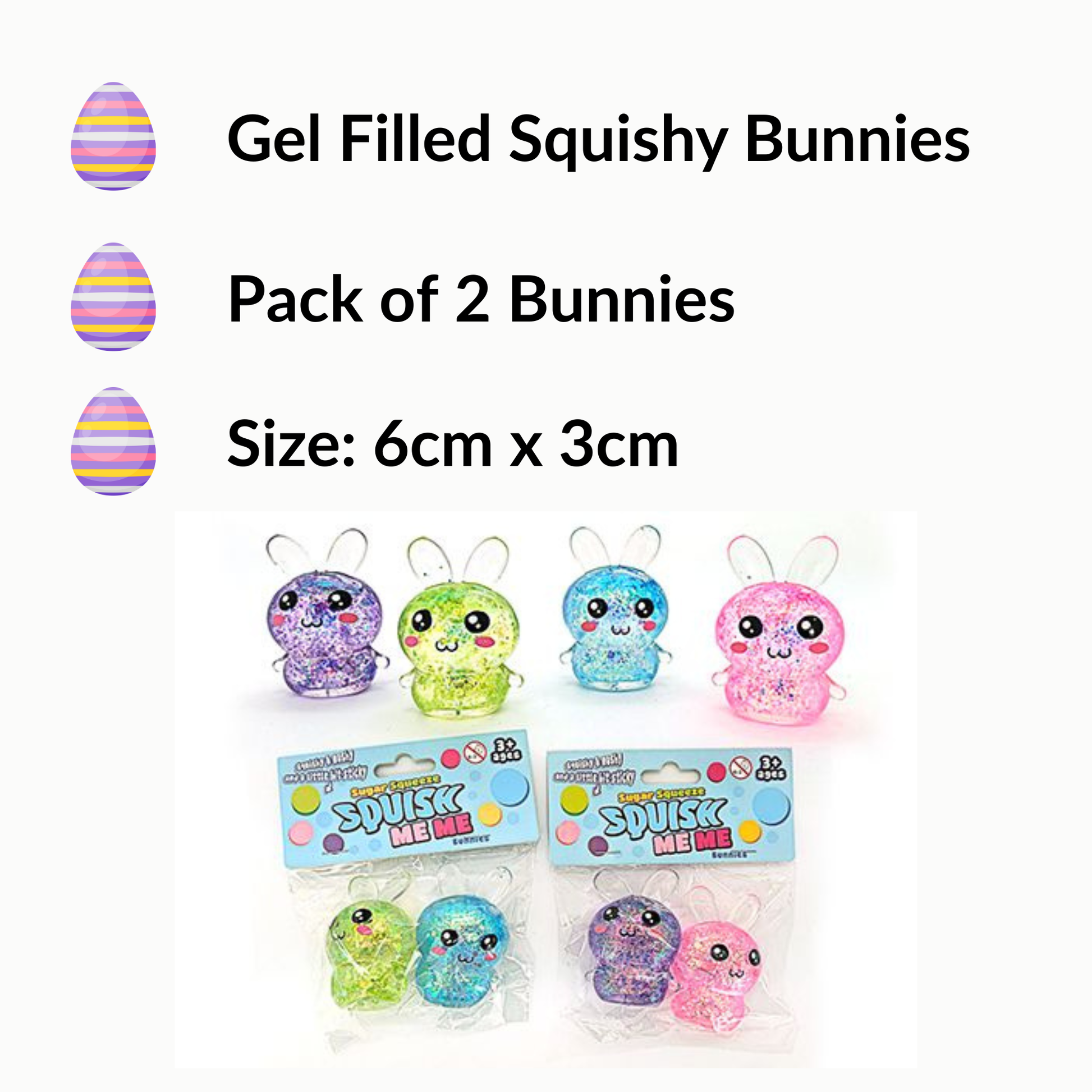 Squeeze Sugar Bunny 2 Pack