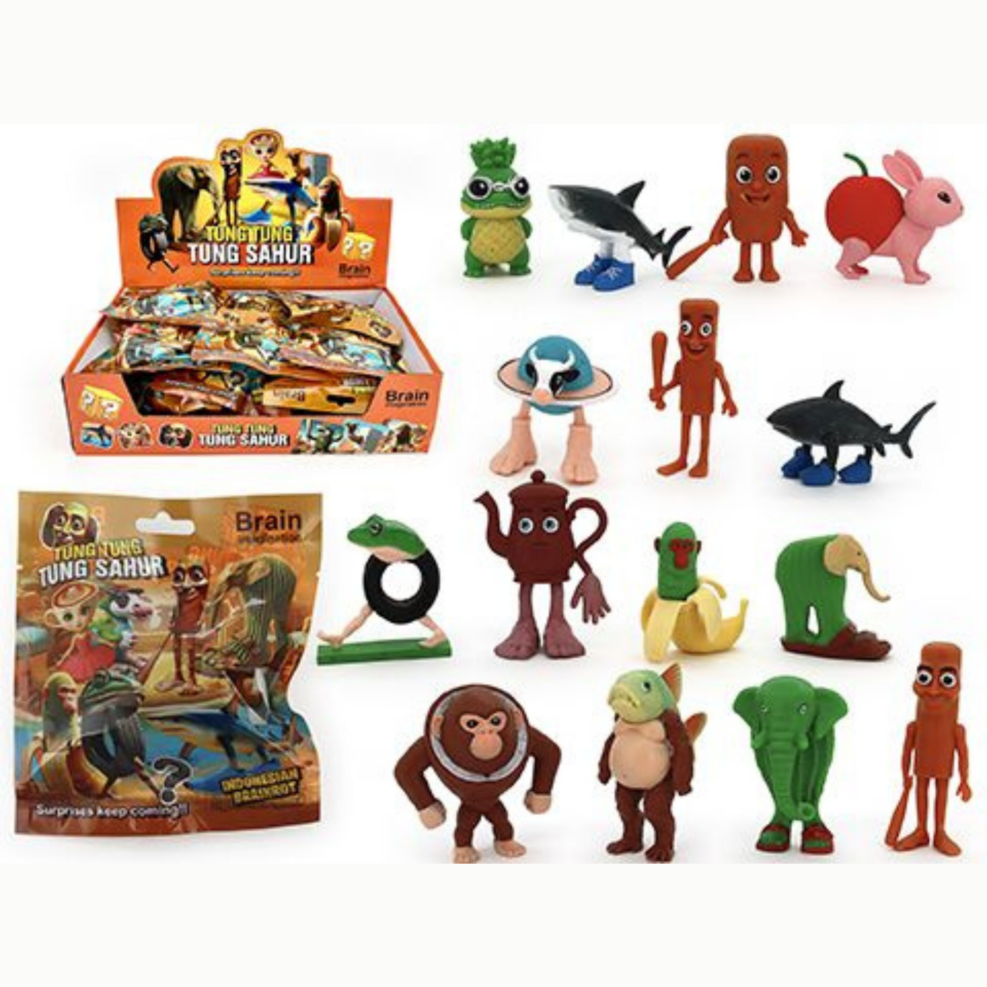 Italian Brain rot Blind Bag Figurine