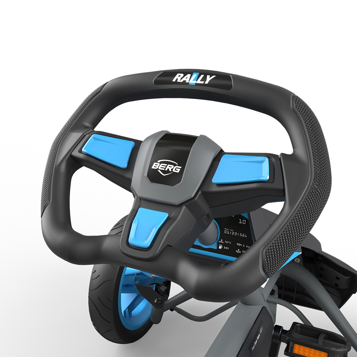 Berg Rally APX Blue Go-Kart Steering Wheel