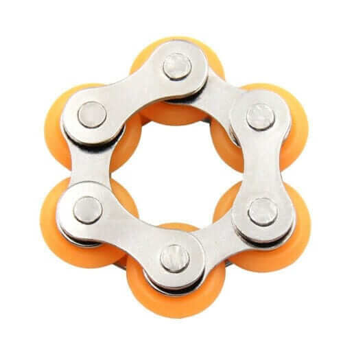 Bike Chain Fidget Orange