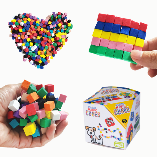 Magic Sensory Cubes in box