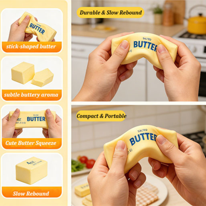 Slow rise Butter squishy being squished