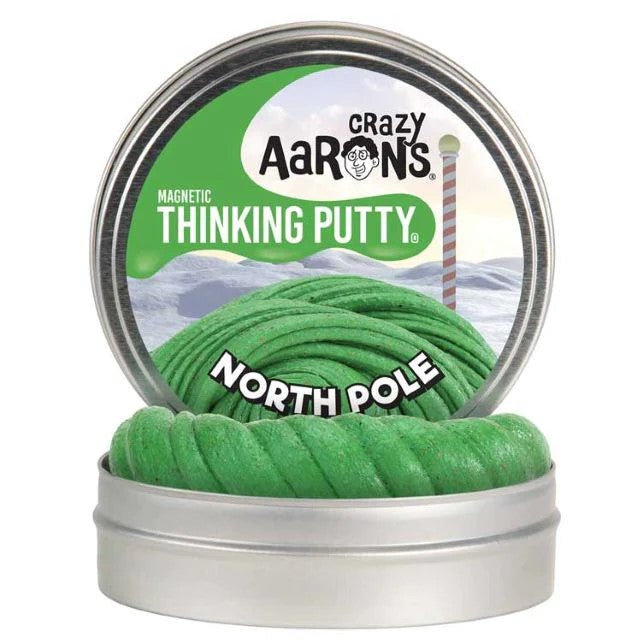 Crazy Aarons Christmas Putty North Pole Magnetic