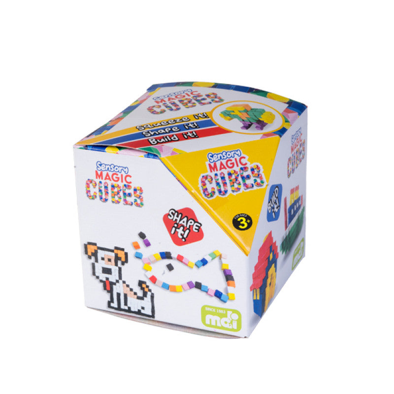 Magic Sensory Cubes in box