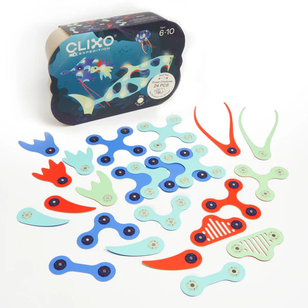 Clixo Ocean Creatures Contents