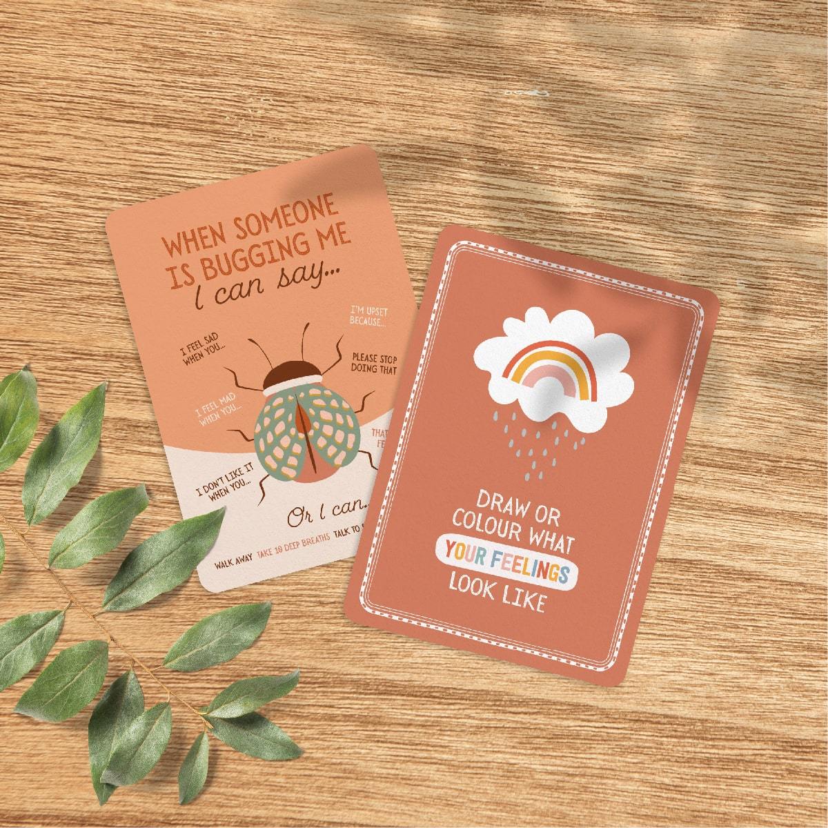 Calm Down Cards samples
