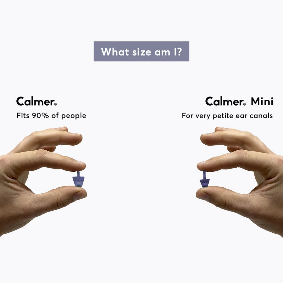 Flare Calmer Ear Plugs Size comparison
