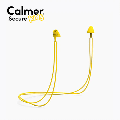 Calmer Kids Secure Ear Plugs yellow