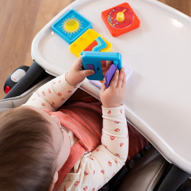 Child playing with Playtab Essential Set 