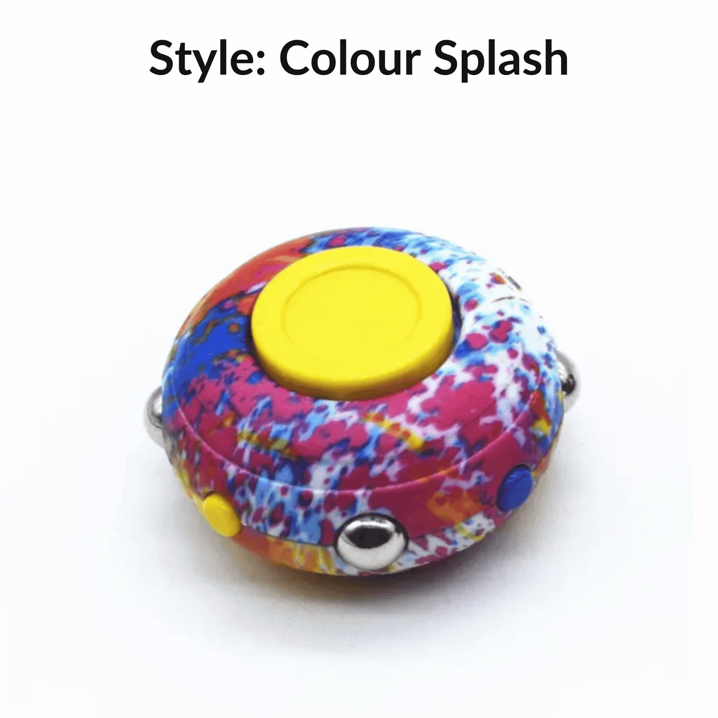 Click n Spin Fidget Spinner colour splash
