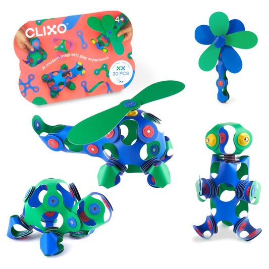 Clixo Crew Pack Blue and Green Main