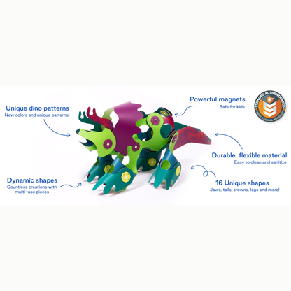 Clixo Dino Adventure Pack Features