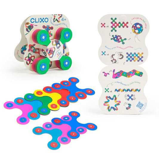 Clixo Tiny Mighty Pack Contents