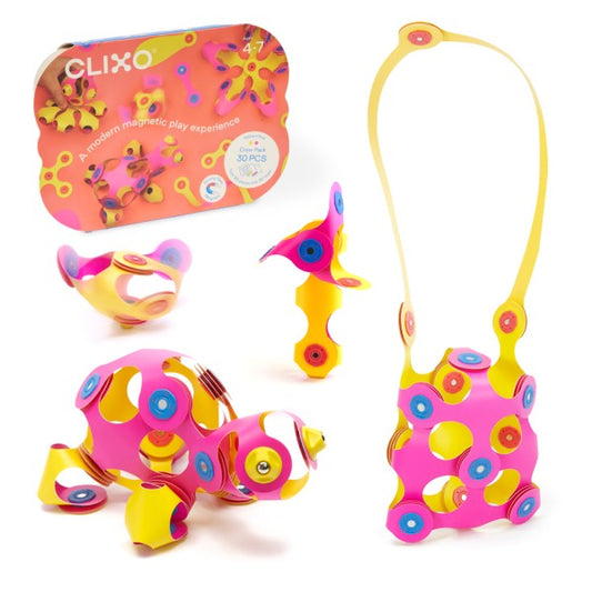 Clixo Crew Pack Pink and Yellow Main