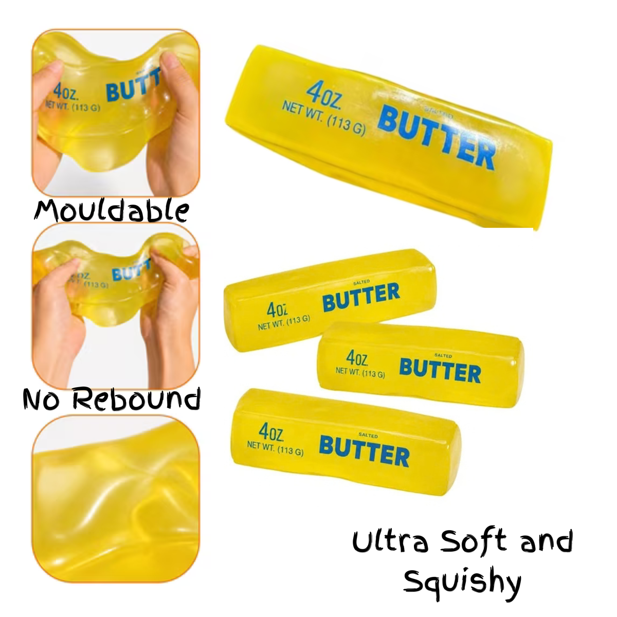 Coconut Oil Butter Squishy 16cm