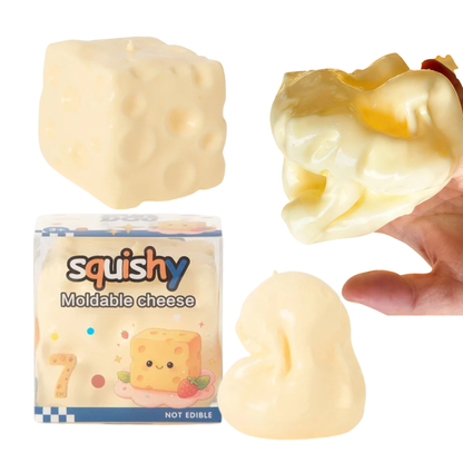 Coconut Oil Cheese Squishy 7cm