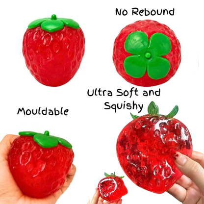 Coconut Oil Strawberry Squishy