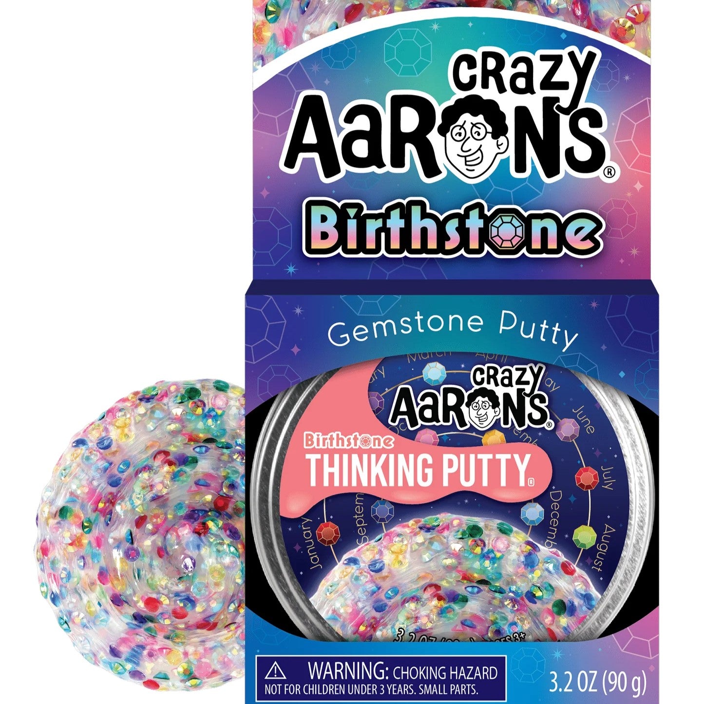 Crazy Aarons Trendsetters Putty Birthstone box