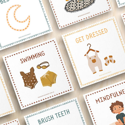 Creative Sprout 72 Routine Card examples
