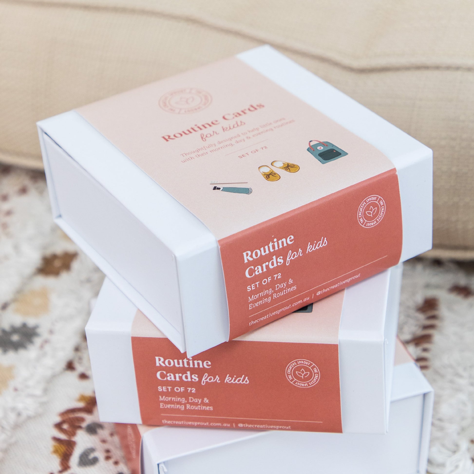 Creative Sprout 72 Routine Card in box