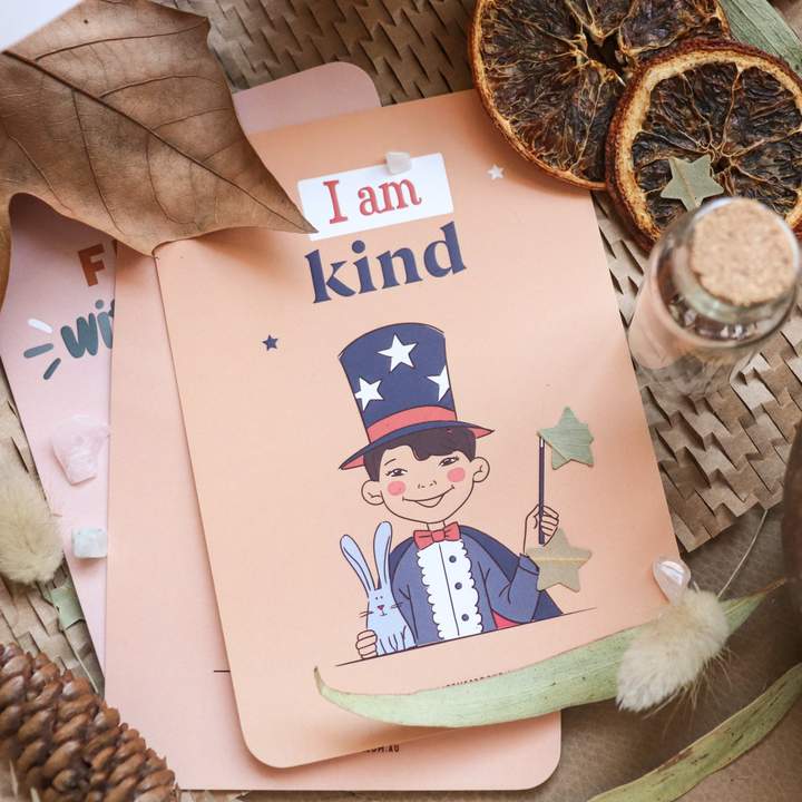 Creative Sprout Affirmation Cards I am Kind