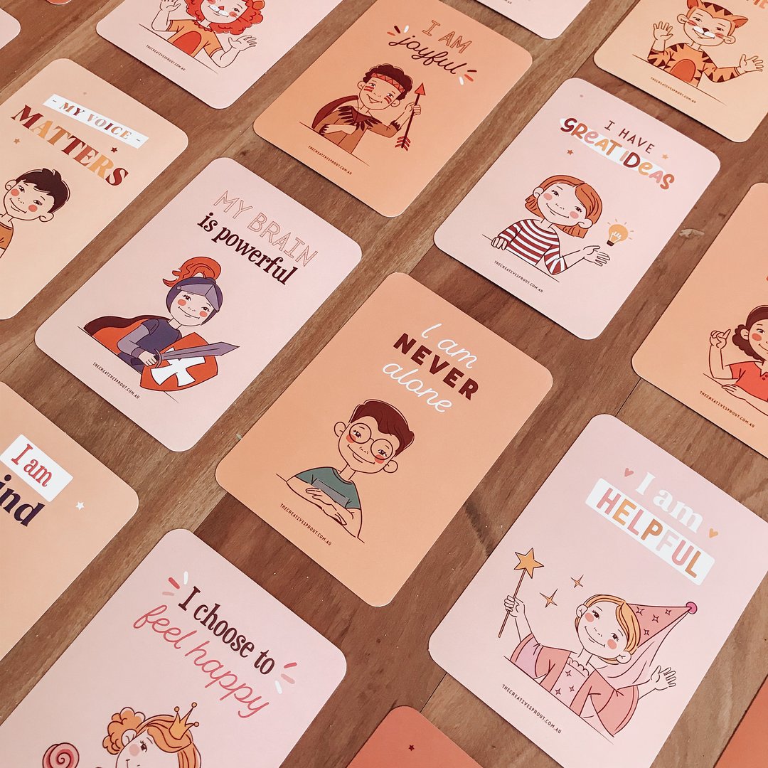 Creative Sprout Affirmation Cards range