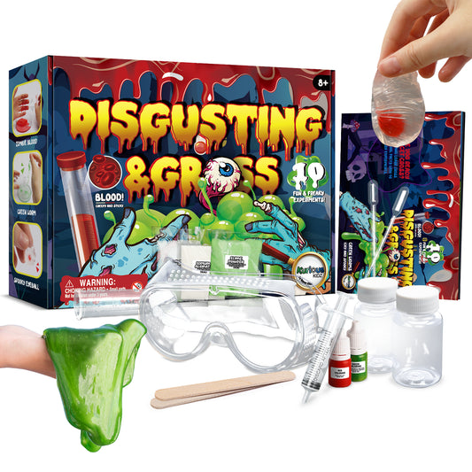 Disgusting and Gross Science Kit Box and contents